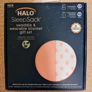 Halo sleep sack and swaddle